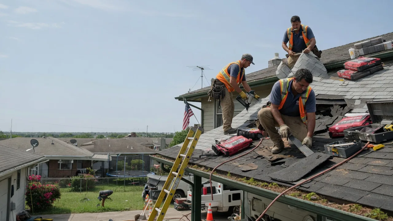 Roof Repair in New Athens, IL near me